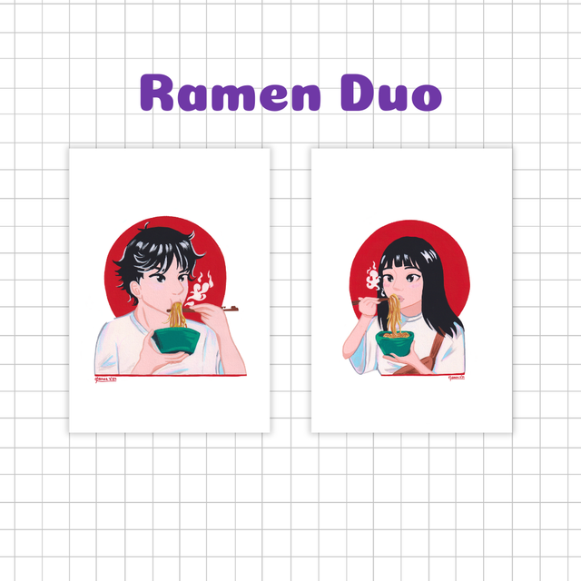 Duo ramen lover