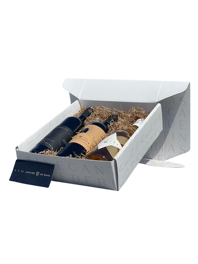 CONFEZIONE 3 BOTTIGLIE CARTONE