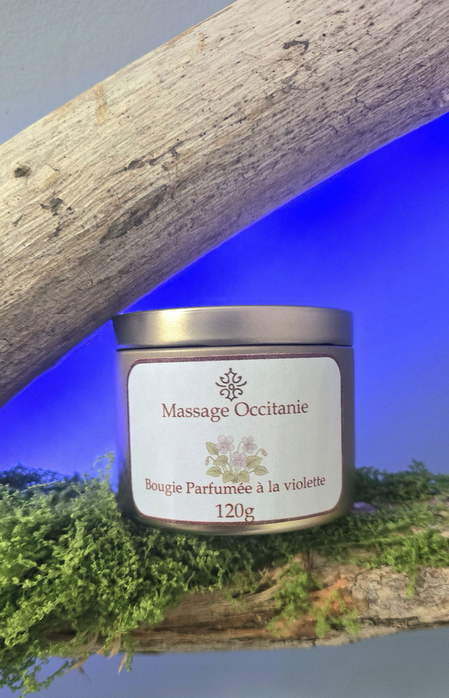 BOUGIE PARFUMEE EN POT 120g