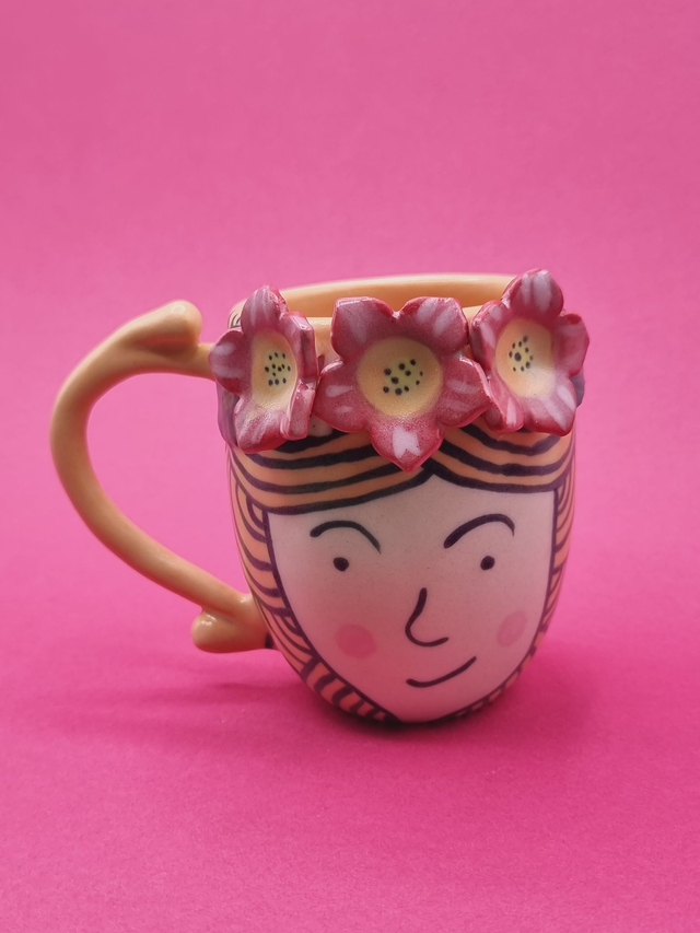 Mug demoiselle Fleurie #MDeF003