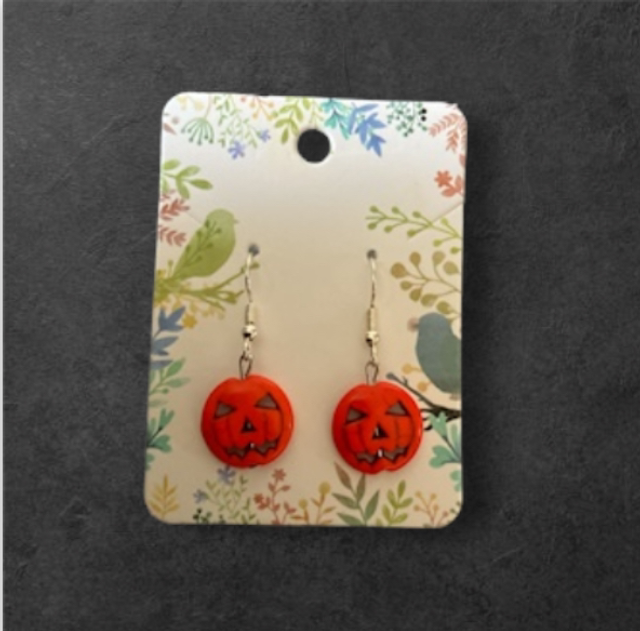 Pumpkin Earrings 