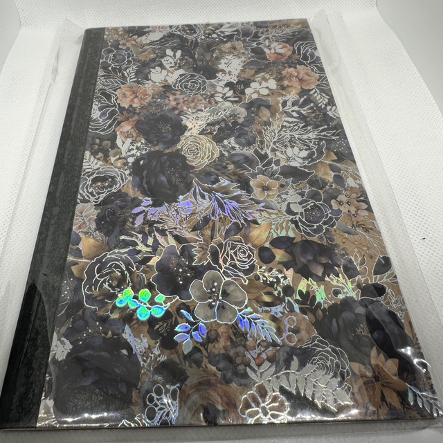 Notizbuch gross Schwarze Rosen