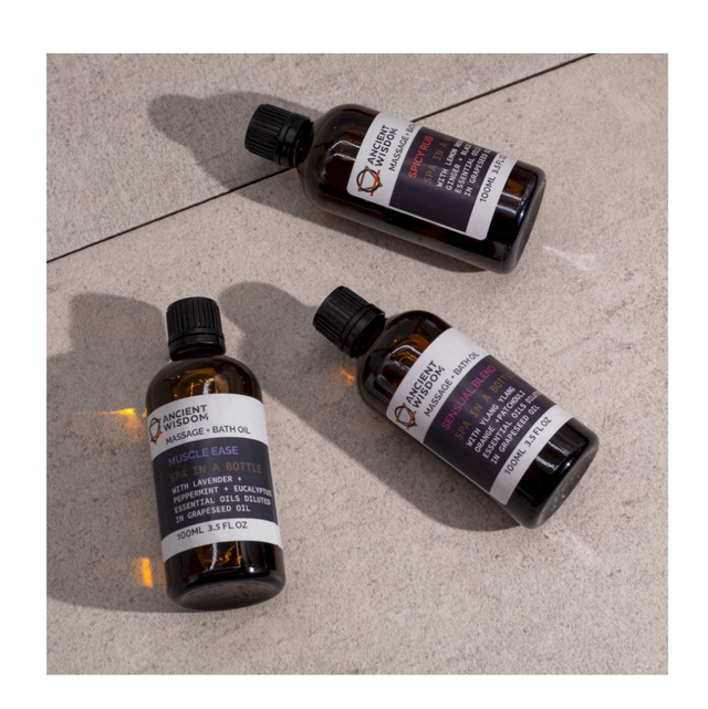 Aromatherapy oil Wellbeing- Muscle ease- Sleepy head