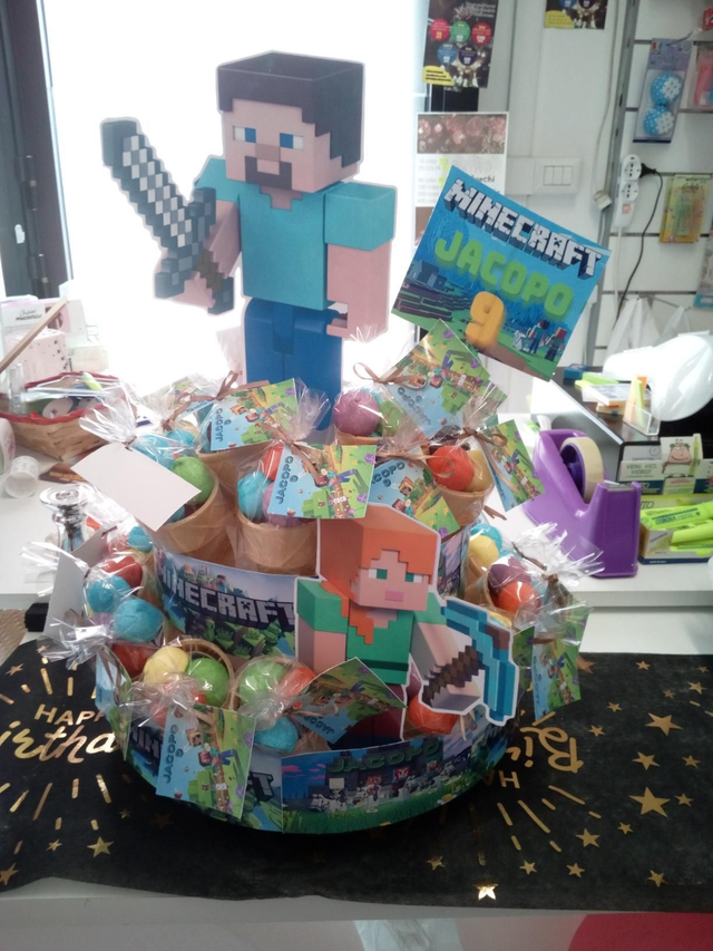 Torta conetti gelato 25 pz