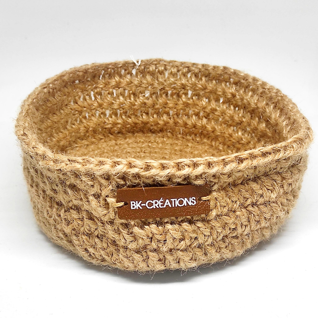 Grand Vide poche minimaliste - jute