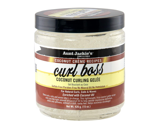 Aunt Jackie&#039;s Curl Boss Coconut Curling Gelee 15oz