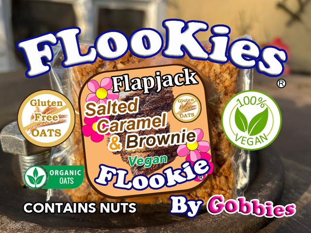 FLooKie Vegan Salted Caramel &amp; Brownie
