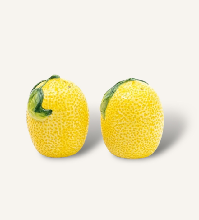 Lemon Salt &amp; Pepper Shakers