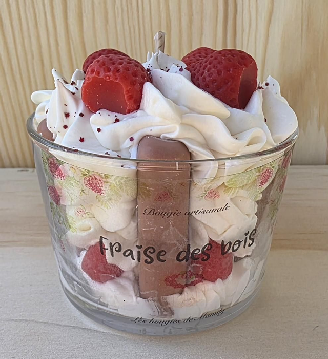 Bougie Fraise des bois 