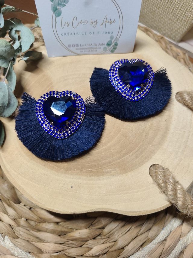 BO BIG BOHEME COEUR DIAM'S BLEU ROI 0000709