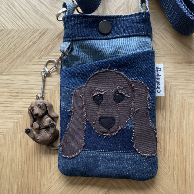 Otis dog phone pouch