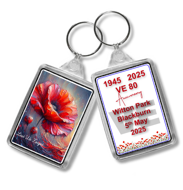 VE Poppy Keyring