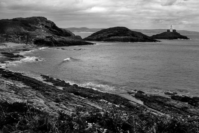 Bracelet Bay and Mumbles Light