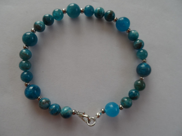 Bracelet en Apatite