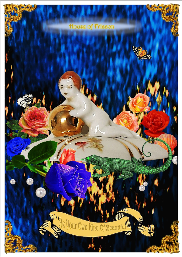 &quot;Be Your Own Kind Of Beautiful&quot; A3 Art Print by House of Frisson