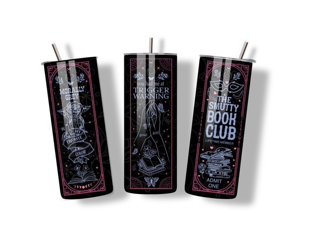 Smutty Book Club, black