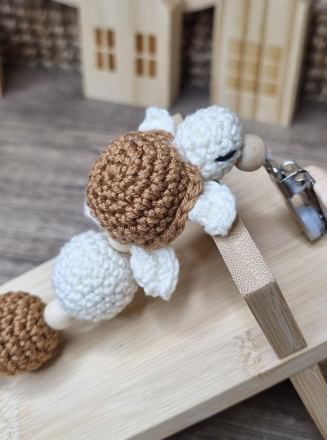 Attache tétine personnalisée tortue