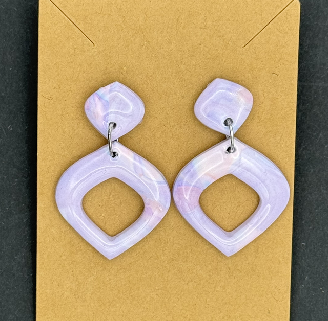 Boucles d’oreilles Capri Arc en Ciel