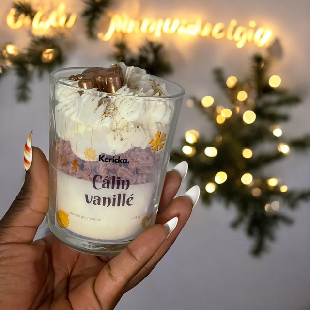 Bougie gourmande - Câlin Vanillé 