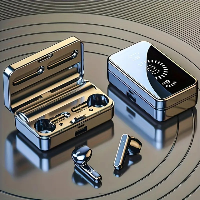 Wireless Earphones with Digital Display