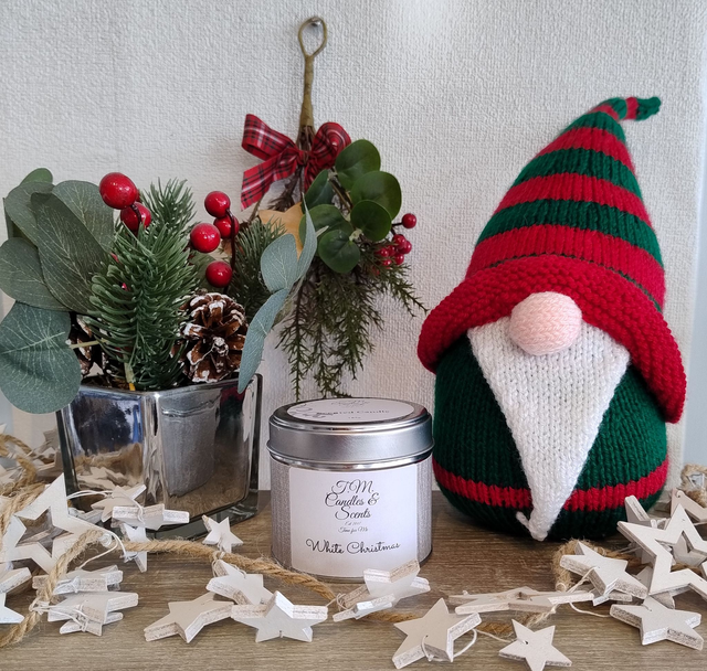 Winter Large Candle Tin