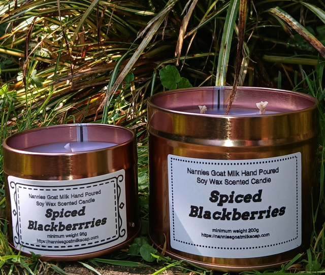 Spiced Blackberries 