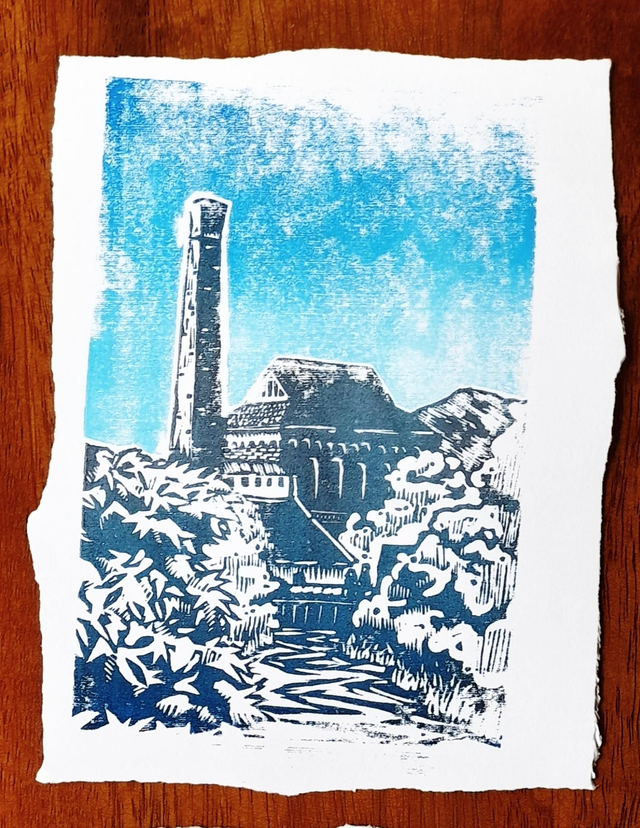 Engine House - Blue Skies