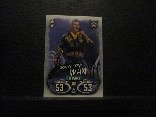 Honky Tonk Man - W Legends Slam Attax Live Original Trading Card #282