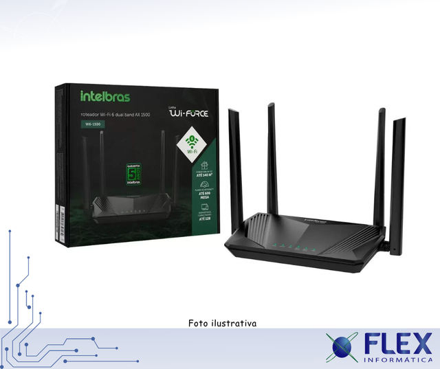ROTEADOR WIRELESS W6 1500 - 4750134
