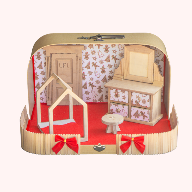 Grande Valise Magique – Format Enneigée - Pain d'épices