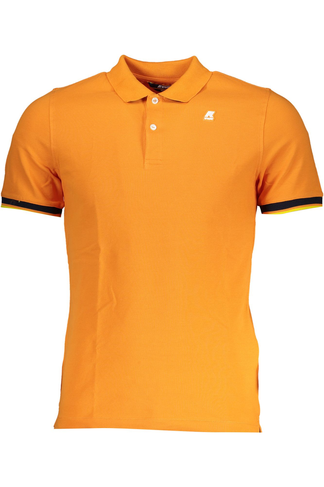 K-WAY POLO MANICHE CORTE UOMO ARANCIO