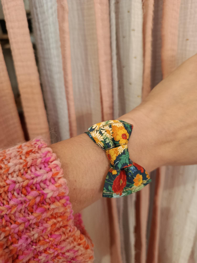 Bracelet Liberty à fond vert