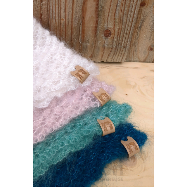 Tour cou Charmant Som tricoté à la main