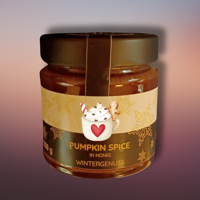 Bio-Honigzubereitung „Pumpkin Spice“ - Herbstliebe auch im Winter