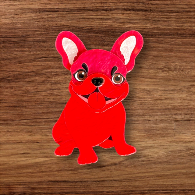 Spilla red dog