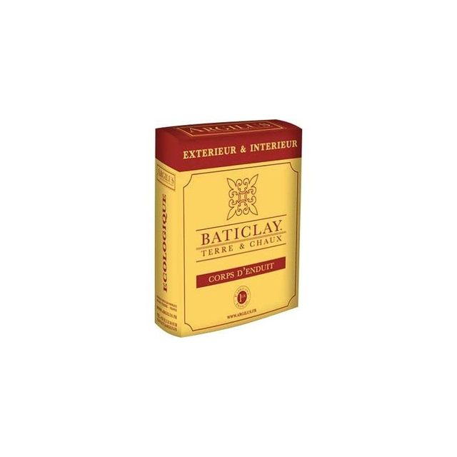 BATICLAY corps d'enduit terre-chaux 25kg