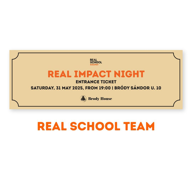 REAL Impact Night - Entrance ticket - Team