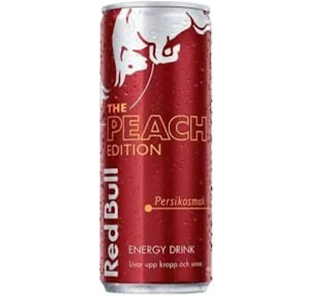 Red Bull Peach Edition – Pêche &amp; Nectarine 