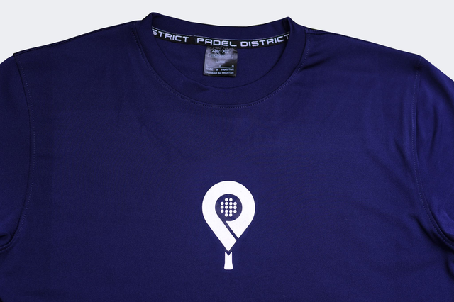 Padel District Shirt dunkelblau 