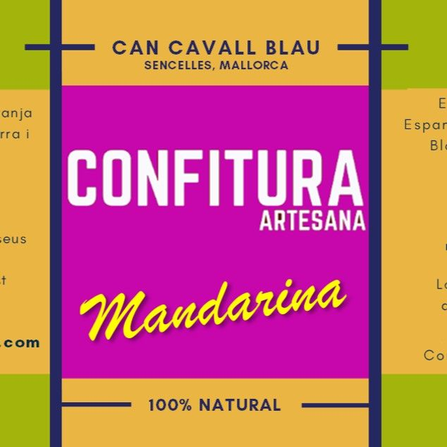 Confitura artesana de Mandarina 250g