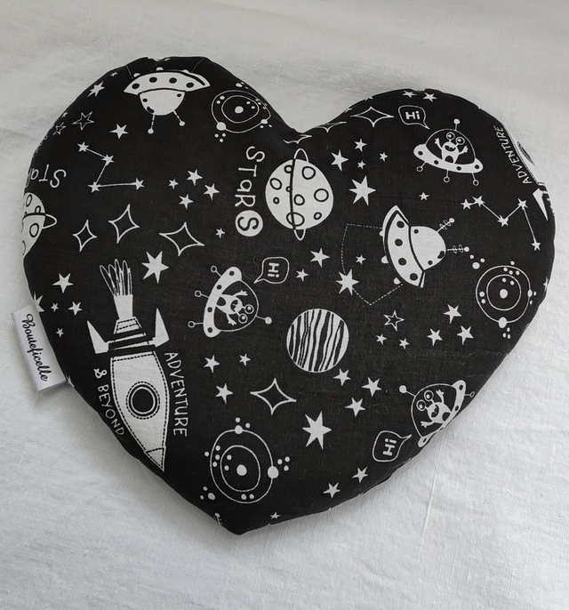 Bouillotte cœur &quot;SPACE&quot;