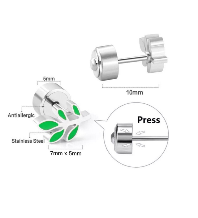 Leaf Mini Comfort Back Studs