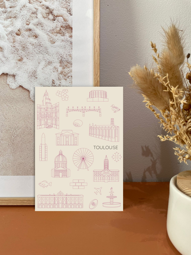 Balade en ville - Toulouse Carte