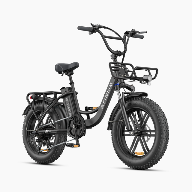 Engwe L20 Boost Electric Bike - Black 