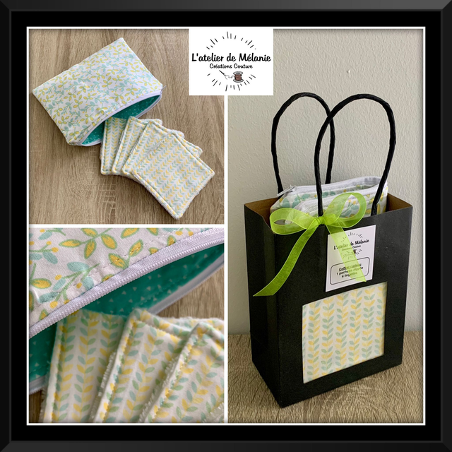 Coffret "Pochette et ses 4 lingettes"