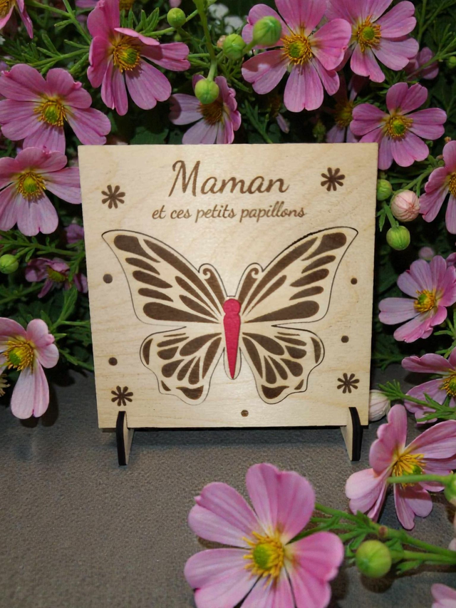 CARTE AVEC MESSAGE (Maman)