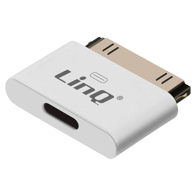 Adattatore 30 pin a Lightning Ricarica Sincronizzazione IP-7749 LinQ Bianco