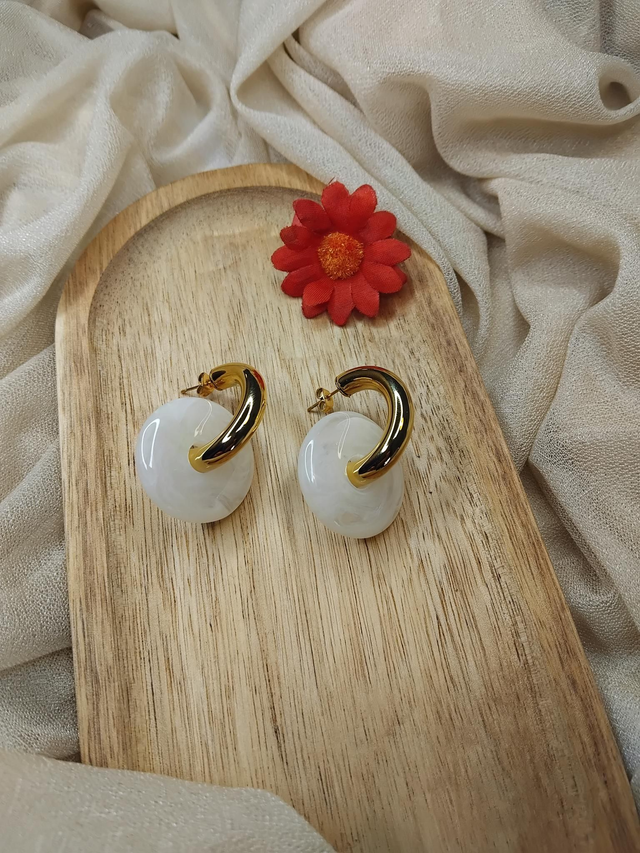 Boucles d'oreilles en acier inoxydable 