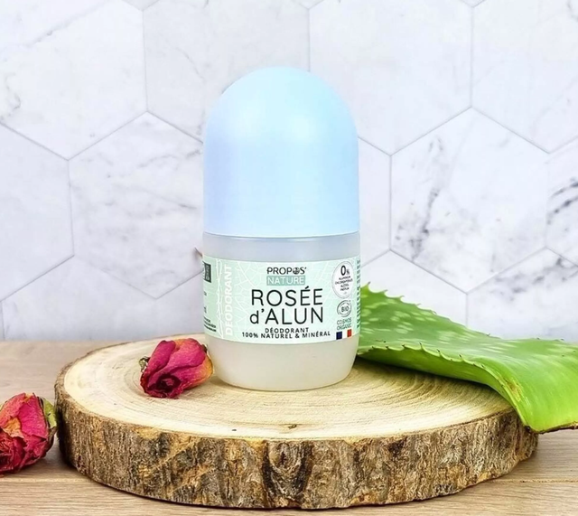 Déodorant Roll-on Rosee D'alun - Naturel & Bio - 50ml