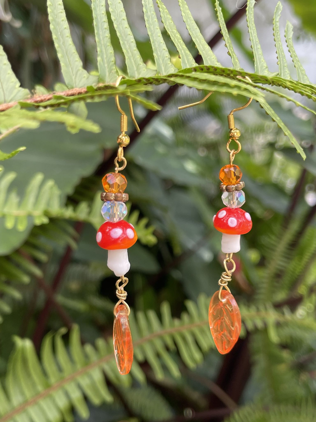 Boucles " champignons" -